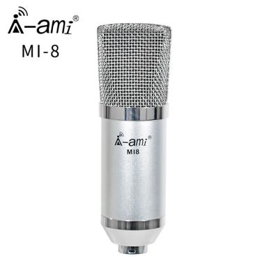 China Perfect Sound Condenser Microphone Metal Wired Professional Audio Studio Recording Microphone for sale