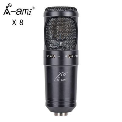 China Hot Sale Handheld Competitive Price Microphone Sound Recording Karaoke Professional Condenser Microphone for sale