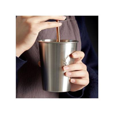 China Quality Assurance 500ml Viable Wine Tumbler Double Wall Stainless Steel Mug for sale