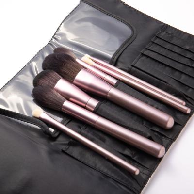 China Good Quality Durable Private Label Holding Makeup Brushes Purple Purple Synthetic Bristle for sale