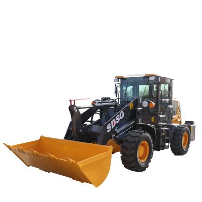 China Hoists Cheapest Mini Wheel Loader 1.5 Ton Long Service Life Able To Work In Narrow Areas for sale