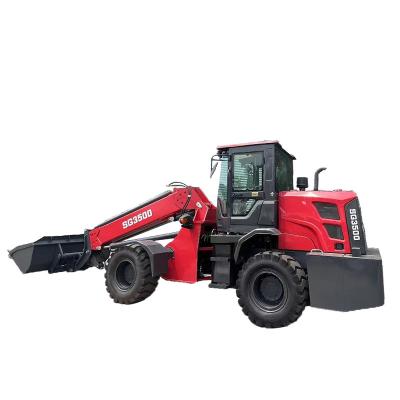 China Elevate Wheel Telescopic Loader 2.5 TON New Construction Machine Can Be Applied In Multiple Industries High Efficiency for sale