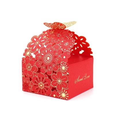 China Cajas Chuches 12x12x5 Recyclable Cake Pops Chocolate Candy Packaging Box Custom Wedding Gift Boxes For Sectional Candy for sale