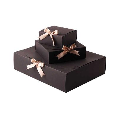 China Recycled materials gift box batch customization exquisite environmental protection universal packaging gift box for sale