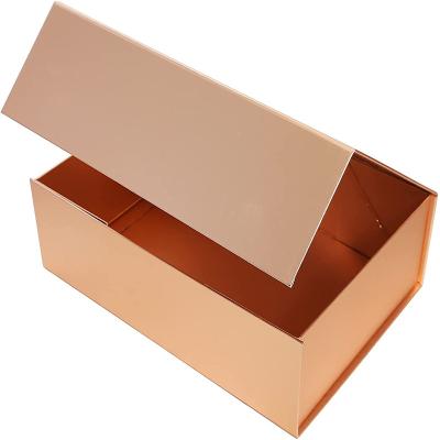 China Reused Materials Papel Sorpresa Caja De Papel Closru Magnetic Boxes Custom Logo Box With Customized Box With Ribbon for sale