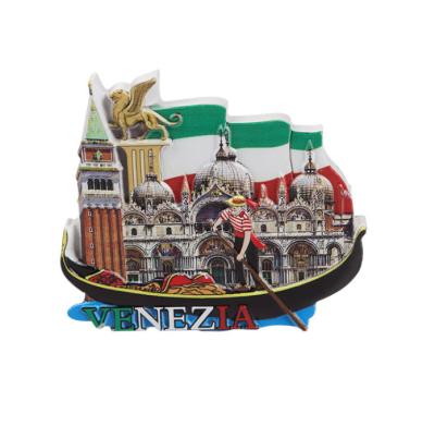 China Shape Hot Selling Souvenir Resin Products Home Three-Dimensional Fridge Magnets Souvenir City Landscape Tourist Fridge Magnet for sale