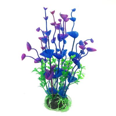 China Hot Selling Aquarium Stocked Amazon Aquarium Decorative Plastic Artificial Aqua Plant for sale