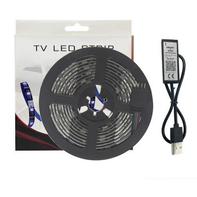 China Easy Installation Colorful Led Backlight With Remote Sound Control Led TV Backlight Strip Maker for sale