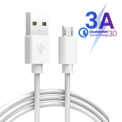 China Wholesale Best Quality Thick Durable 3A Mobile Phone Micro USB Cable 3FT V8 Cable Data OTG Charging 6FT Fast Charging Sync USB To V8 Cable for sale