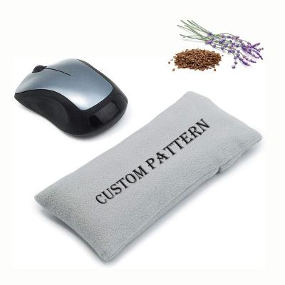 China 2021 Lavender Moist Moist Flaxseed Massage Ergonomic Mouse Pad with Keyboard Wrist Rest Hand Rest Pillow Wrist Support for sale