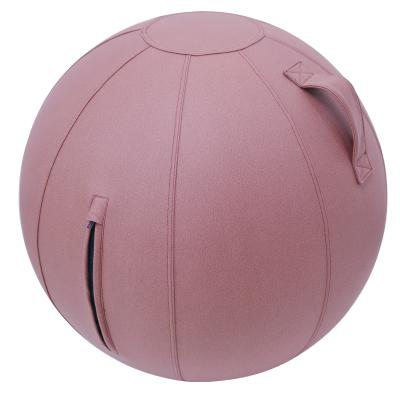 China Extra Thick Canvas/Polyester/Spandex Yoga Ball Chair/Canvas Ball/Custom Exercise, Heavy Duty Stability Ball (Office & Home & Gym) for sale