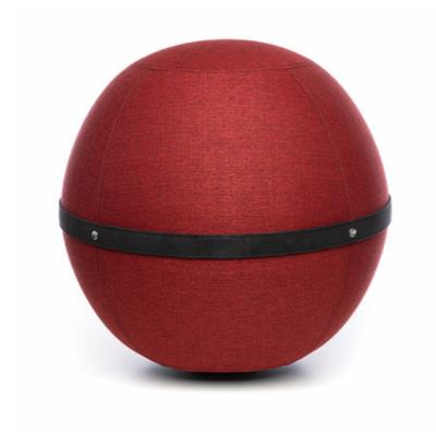 China Yoga ball cover extra wide 75cm smooth stretching resting 95cm yoga ball chair balance ball chair LP1155Q for sale