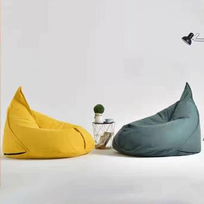 China Leisure Sell Well New Type Cotton And Canvas Bean Bag Folding Lazy Sofa Chair Bean Bag Chair Soft for sale