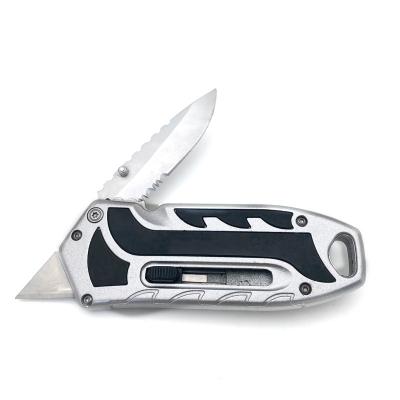 China Cutting utility knife multifunctional design good quality wooden cutting utility knife zinc alloy for sale