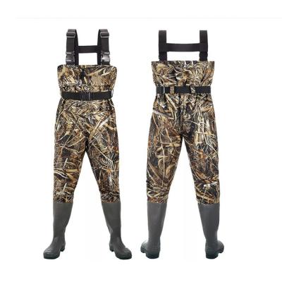 China China Factory Direct Neoprene Chest Bootfoot Fashionable Durable Wader Men's Hunting Waders for sale