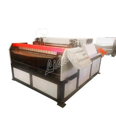 China Building Material Stores Metal Sheet Coil Straightener Leveling Machine Automatic Conduit Production Line for sale