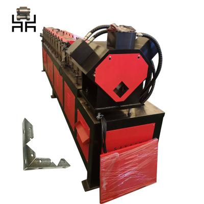 China Building Material Stores Stainless Steel Support Bracket Right Angle Fixed Angle Steel Bracket Roll Forming Machine for sale