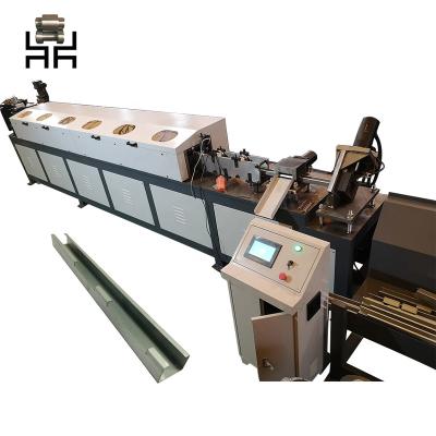 China Hotels Gypsum Board Cap Furring Channel Ceiling Roll Forming Machine Gypsum Board Cold Rolled Bending Machine For 6 Profiles Drywall for sale