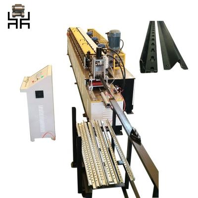 China Building Material Shops Metal Beam Bracket Steel Profile Making Shelf Roll Storage Rack Roll Forming Machine for sale