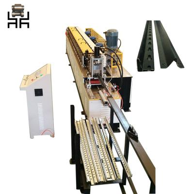 China Hot Selling Building Material Stores Metal Beam Bracket Steel Profile Making Shelf Roll Storage Racking Machine Pallet Rack Roll Forming Machine for sale