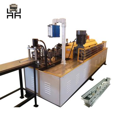 China Building Material Shops Galvanized Steel Fire Damper Frame making Machine Air Duct Fire Damper Frame Roll Forming Machine for sale