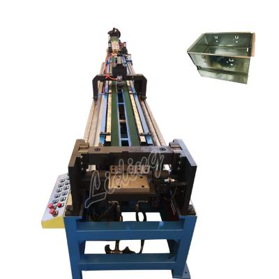 China Building Material Shops Automatic Positive Air Pressure Outlets Making Machine Fire Regulator Frame Roll Forming Machine for sale