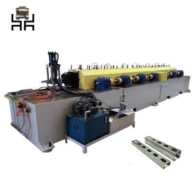 China C Solar Strut factory sale Dependable performance Solar Bracket C channel roll forming machine for sale