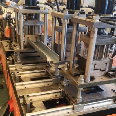 China Building Material Shops Window Metal Steel Straight Shelf Door Frame Roll Forming Production Line Door Panel Roll Forming Machine for sale