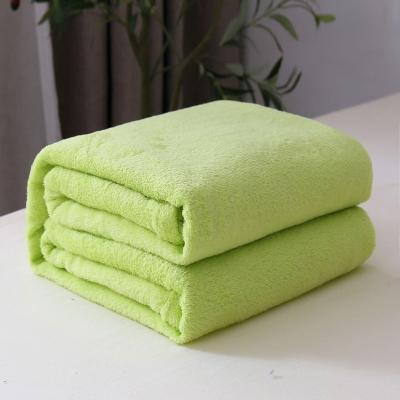 China PORTABLE High Quality Super Soft Coral Pastel Edge Blanket Fleece Coral Fleece Blanket for sale