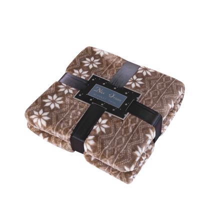 China Factory Direct Sale PORTABLE Low Price Printing Blanket Flannel Wrap for sale