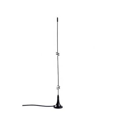 China Factory direct sale 2.4 gigahertz wifi mobile phone high gain external whip antenna with 7dBi magnetic base GA-2400-M290 for sale