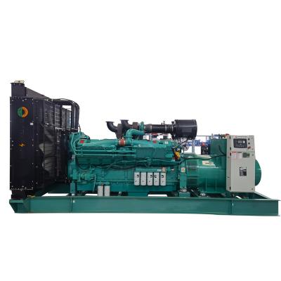 China Sound Proof 50HZ 1500RPM V-type 12 cylinders Diesel Generator Powered by Cummins for sale