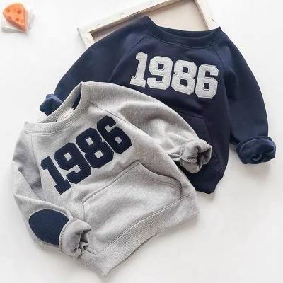 China Wholesale New Boys Casual Sweatshirt Digital Printed Kids Anti-Shrink Pullover Tops for sale