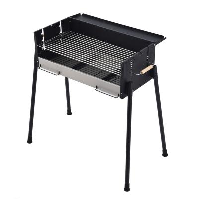 China Easily Assembled Vertical BBQ Charcoal BBQ Grill Balcony Grill Outdoor BBQ Grill for sale