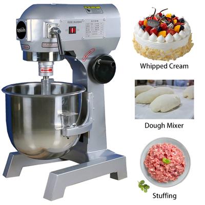 China Bowl-Lift Design YOSLON YB-10 10liters Dough Mixer Bread Machine Commercial Planetary Spiral Food Mixer Mixer for sale