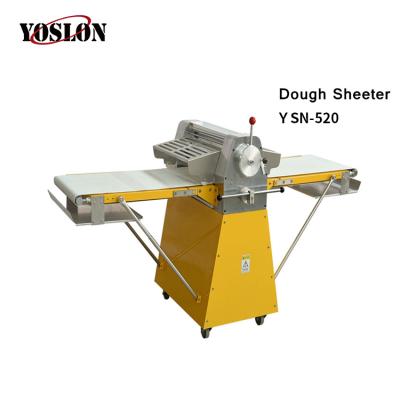 China Snack factory YOSLON bakery dough sheeter machine for pastry 380V factory price for sale