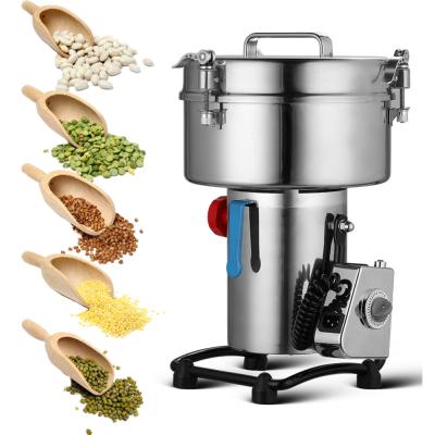 China Medicine Processing Machine Amoladora De Polvo Mini Industrial Flour Grinder Pulverizer Electric Powder Grinder for sale