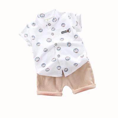 China 2020 Good Quality Casual Fashionable Baby Clothes Boy Two Piece Children's Clothing Set for sale