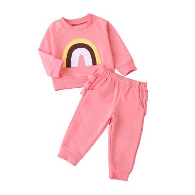 China Wholesale Custom Cheap Casual High Quality Girl Kids Clothing Sets With High Quality for sale