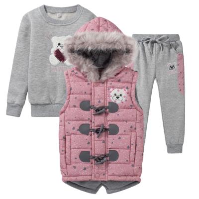 China The style is novel and the workmanship is excellent 2020 high quality custom winter boutique children's clothing printing girl children where clothing sets for sale