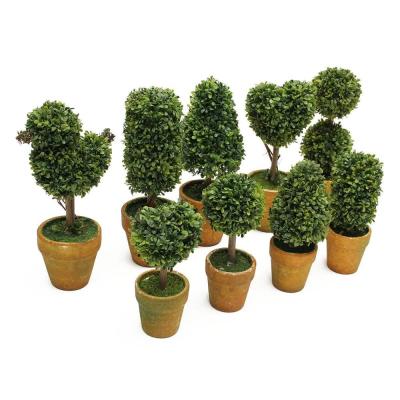 China DIY accessories/Microlandscape decoration/artificial bonsai tree potted plants tree models plants Z923 sand table small for home and garden decoration for sale