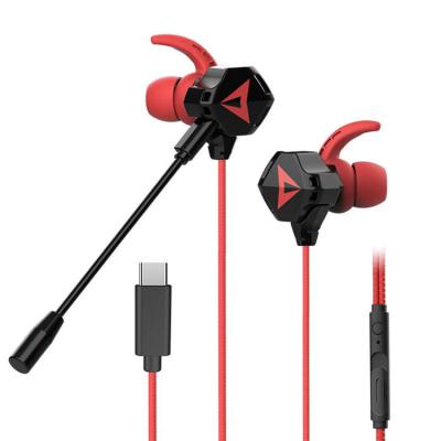 China INMAXX PA035 In-ear Water Proof Stereo Music Streaming Comfortable Type-C Wire Gaming Earphone for sale