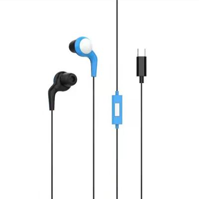 China USB-C Earphone In-ear INMAXX PA034 Factory Direct Sales Comfortable Type-C Stereo Cable Earphone Factory Direct Sales Brand Design Water Proof Cable Earphone for sale