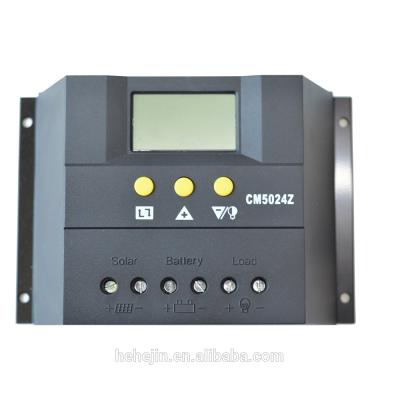 China Solar Charger Controller 12V 24V 30A 40A 50A 60A LCD Screen Charge Controllers for sale