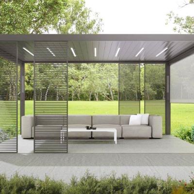 China Bioclimatic Pergola Opening Roof Aluminio/Aluminum Garden Pergola en venta