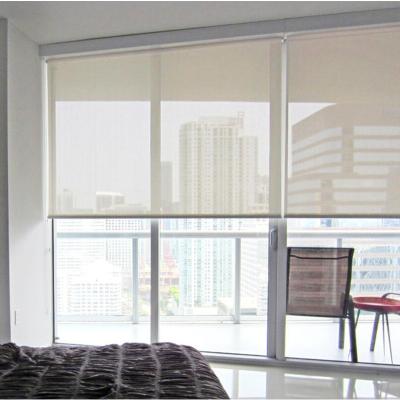 中国 Electric Wireless Wall Witch Fascia External Roller Blinds 販売のため