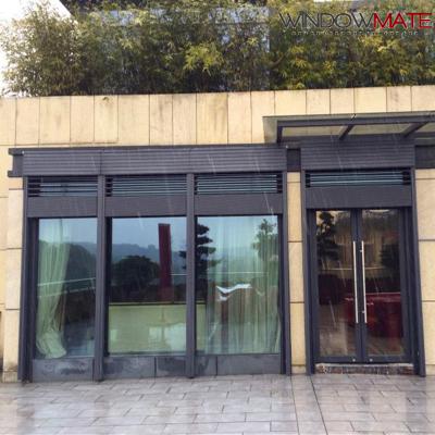 China Aluminum rolling shutters /louvers, metal sun shade aluminum louvers for sale