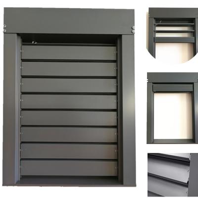 China Facade operable aluminum electric sun louver for sale