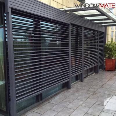 China Aluminum extrusion profiles for Outdoor Aluminum Extrusion Sun Shade Louver as Sunbreaker for sale