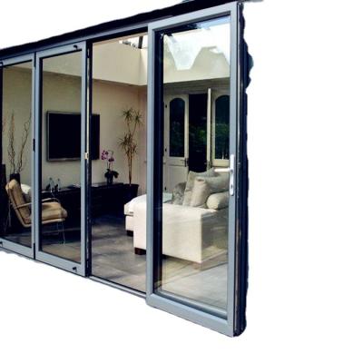 China Low-E glass design aluminum balcony sliding glass doors most popular in middle eastern countries à venda